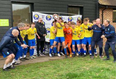 Kings Hill under-15s go unbeaten throughout season to win Kent Youth League East Division title