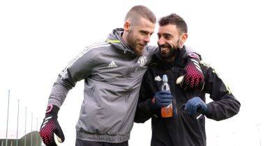 Manchester United's Bruno Fernandes and David de Gea agree on Fulham verdict before FA Cup game