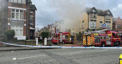 BREAKING: Emergency services on scene after fire breaks out in Chorlton - latest updates