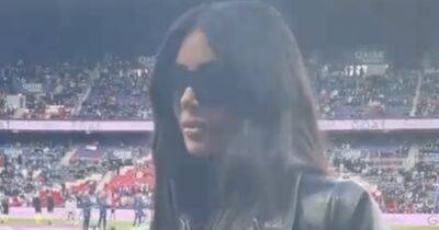 Kim Kardashian - Kim Kardashian at PSG clash after surprise Arsenal appearance as mystery football documentary gets fans talking - dailyrecord.co.uk - Portugal - London -  Paris