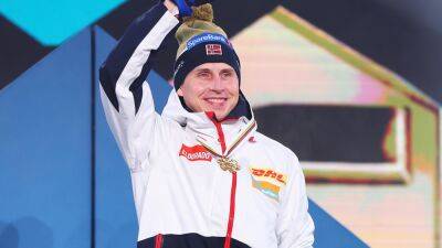 Simen Hegstad Krueger wins men's 15km individual at 2023 Nordic World Ski Championships in Norway clean sweep