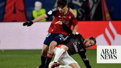 Osasuna earn narrow advantage over Athletic in Copa del Rey semifinals