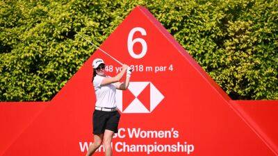 Leona Maguire six behind surprise leader at HSBC World Championship