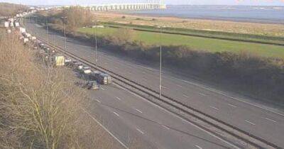 M4 Prince of Wales Bridge closed after crash - live updates