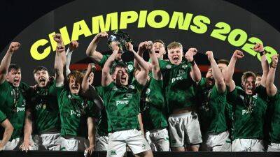 Ireland U20s march to successive Grand Slam titles