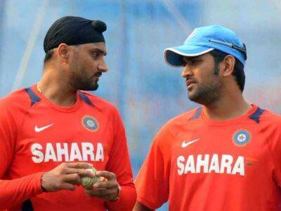Harbhajan Singh - "He Hasn't Taken Away My Property": Harbhajan Singh Jokes On Rumours of Rift With MS Dhoni - sports.ndtv.com - India