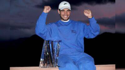 Rafael Nadal - Carlos Alcaraz - Novak Djokovic - Alcaraz Routs Medvedev For Indian Wells Title, Return To No. 1 - sports.ndtv.com - Spain - Serbia - Usa - Australia -  Doha - India - Dubai -  Rotterdam