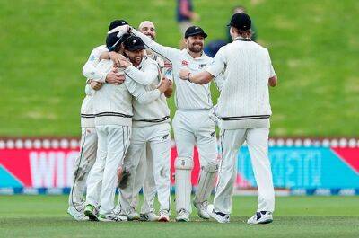 Blair Tickner - Matt Henry - Tim Southee - Angelo Mathews - New Zealand demolish Sri Lanka to sweep Test series - news24.com - New Zealand - Sri Lanka -  Wellington - county Kane