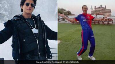Meg Lanning - Ashleigh Gardner - Watch: Australia Star Meg Lanning Does The Iconic Shah Rukh Khan Pose. Jemimah Rodrigues Can't Keep Calm - sports.ndtv.com - Australia - India -  Delhi