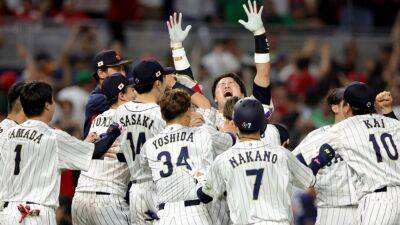 Japan plates 2 in ninth, downs Mexico in World Baseball Classic - espn.com - Usa - Mexico - Japan - Los Angeles - county Patrick