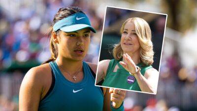 Emma Raducanu v Bianca Andreescu at Miami Open will see ‘fireworks’ says Chris Evert as she talks Brit's prospects