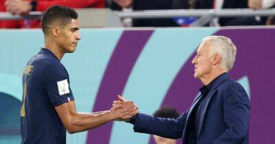 'Not something I'm happy about' - Didier Deschamps sends message to Man United's Raphael Varane
