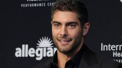 Jimmy Garoppolo - Raiders' Jimmy Garoppolo receives raunchy offer from Nevada brothel workers: 'He's such a legit babe!' - foxnews.com - San Francisco -  Las Vegas -  Sin - state Nevada - county Henderson