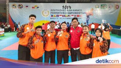 Karateka INKAI Sabet 5 Medali Emas di SEAKF 2023 Filipina