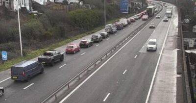 Live updates as multi-vehicle crash causes delays on M4 near Port Talbot
