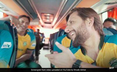 Watch - "Itne Injection Liye...": Shahid Afridi Mocks Shoaib Akhtar Over Comments On Shaheen Afridi