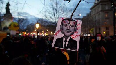 Macron to give TV interview in bid to calm unrest over pension reform