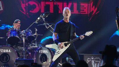 Metallica gives vote of confidence to Virginia Tech fans who sang 'Enter Sandman' at tournament game - foxnews.com - Georgia -  Virginia - Los Angeles - state Texas -  Louisville