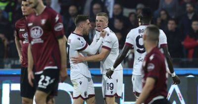 Ex-Aberdeen hero Lewis Ferguson joins illustrious group with Bologna goals feat