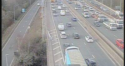 BREAKING: Long queues on M60 after 'multi-vehicle' crash - latest updates