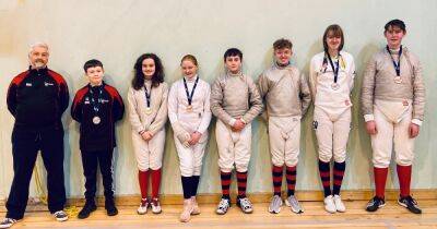 West Lothian Fencing Club celebrate anniversary milestone with medals galore on the national stage