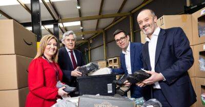 Amazon, Gordon Brown and Andy Burnham launch huge charity initiative in Wigan