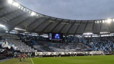 Lazio ban three fans for life for 'forms of discrimination and antisemitism' after Rome derby