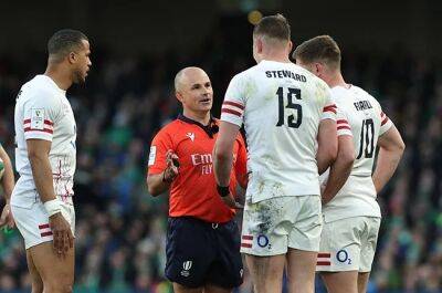 Freddie Steward - Clive Woodward - Shaun Edwards - Hugo Keenan - Clive Woodward slams Jaco Peyper's Six Nations red card: 'One of the worst decisions I've seen' - news24.com - South Africa - Ireland -  Dublin