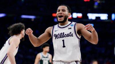 Frank Franklin II (Ii) - Kansas State's Markquis Nowell finds teammate for clutch alley-oop, record-tying assist - foxnews.com - New York -  New York - county Hall - state Kansas - state Michigan