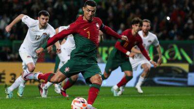 Watch: Cristiano Ronaldo Creates History, Celebrates Occasion With Superb Free-Kick
