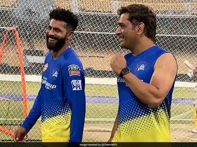 Watch: MS Dhoni, Ravindra Jadeja Together At Chennai Super Kings Practice. Fans Chant This
