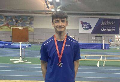 Canterbury teenager Olly Downs earns second-placed finish at England Athletics under-15s pentathlon in Sheffield
