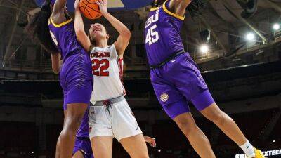 Kim Mulkey - Angel Reese - Utah's Jenna Johnson rues missed FTs in LSU loss, but will 'get back after it' - espn.com - county Miami - state Louisiana - state South Carolina - state Utah - state Maryland - county Greenville