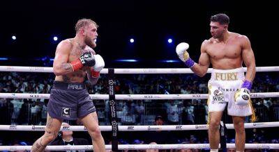 Jake Paul says Tommy Fury is 'my son' despite loss that resulted from 'my worst training camp ever'