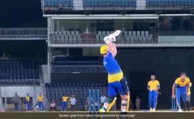 Watch: Ben Stokes A Fire In Chennai Super Kings Practice With Massive Sixes Ahead Of Indian Premier League 2023