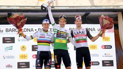 Remco Evenepoel wins final stage of Volta a Catalunya in Barcelona but Primoz Roglic seals overall GC victory