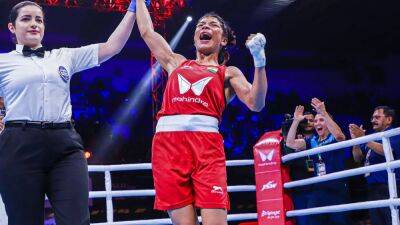 Mary Kom - Nikhat Zareen - Women's World Boxing Championships Final Live: Lovlina Borgohain Eyes Gold After Nikhat Zareen Wins 2nd Title - sports.ndtv.com - Australia - India -  New Delhi