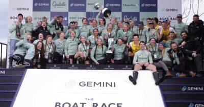 Cambridge’s men and women claim Boat Race double over Oxford
