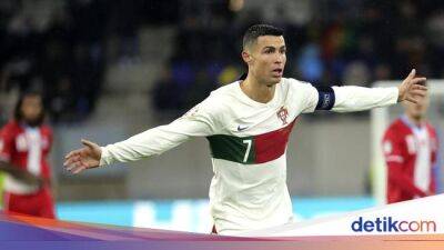 Cristiano Ronaldo - Bruno Fernandes - Bernardo Silva - Nuno Mendes - Rafael Leao - Kualifikasi Euro 2024: Ronaldo 2 Gol, Portugal Libas Luksemburg 6-0 - sport.detik.com - Portugal