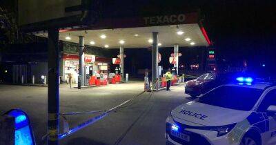 Two men suffer serious injuries in 'double stabbing' outside petrol station