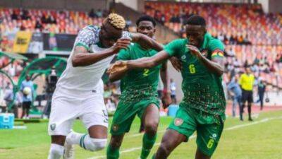 Alex Iwobi - We’ll beat Nigeria again, Guinea Bissau boasts - guardian.ng - Ivory Coast - Nigeria - Guinea-Bissau -  Abuja