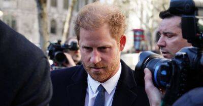 Prince Harry arrives at court for hearing over allegations against Daily Mail publisher