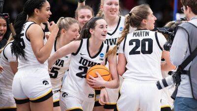 Iowa's Caitlin Clark sets record with 41-point triple-double, hits John Cena taunt