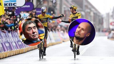 Wout van Aert will 'regret' letting Christophe Laporte win Gent-Wevelgem – Eddy Merckx and Tom Boonen wade in