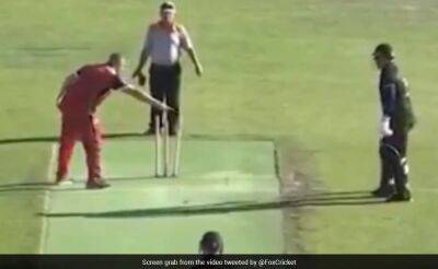 Watch: Fuming Batter Throws Bat Away After Being Run-out At Non-Striker's End