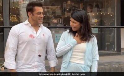 "When You Met Me...": Salman Khan's Message For Nikhat Zareen Breaks The Internet