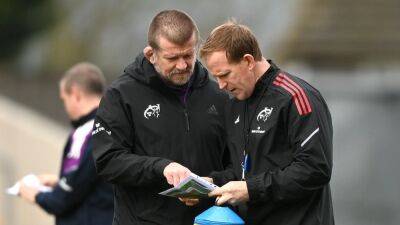 Rowntree expects reaction as Munster depart for Durban