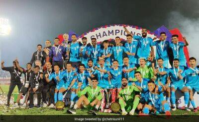 Sunil Chhetri - India Too Good For Kyrgyz Republic, Win Tri-Nation Football Tournament - sports.ndtv.com - India - Burma - Kyrgyzstan