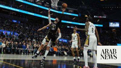 Brandon Ingram - Curry scores 39 to lead Warriors rally over Pelicans - arabnews.com - Namibia - South Africa - Cameroon - Senegal - Burkina Faso - Los Angeles - Saudi Arabia - Jordan - state Minnesota -  New Orleans - county Green - state Golden - parish Orleans - Bolivia