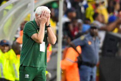 Broos reacts to Bafana team manager's red card: 'Emotions make people do things they regret'